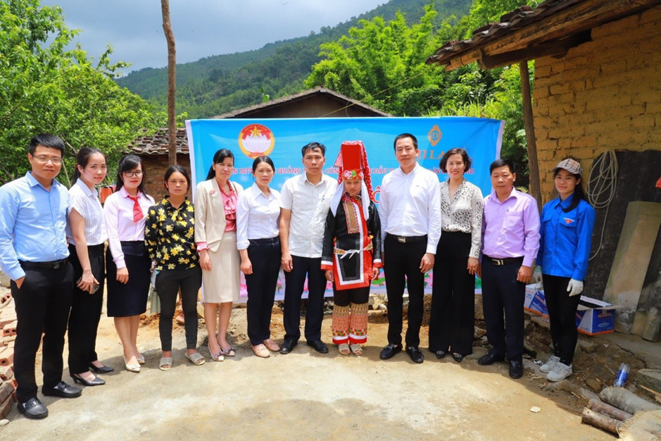  DOJIRUBY hỗ trợ xây nhà cho hộ nghèo và các hoàn cảnh khó khăn trên các địa bàn sở tại